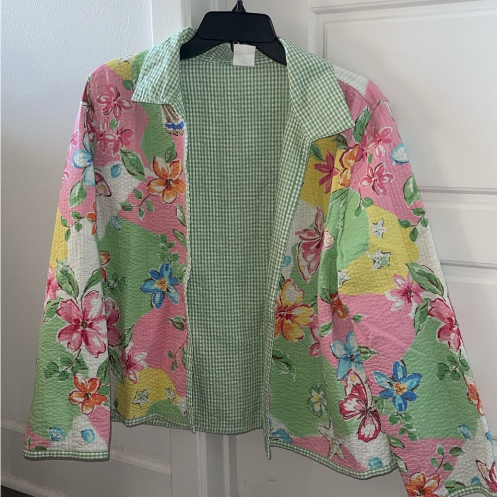 Floral Patchwork Women's Jacket